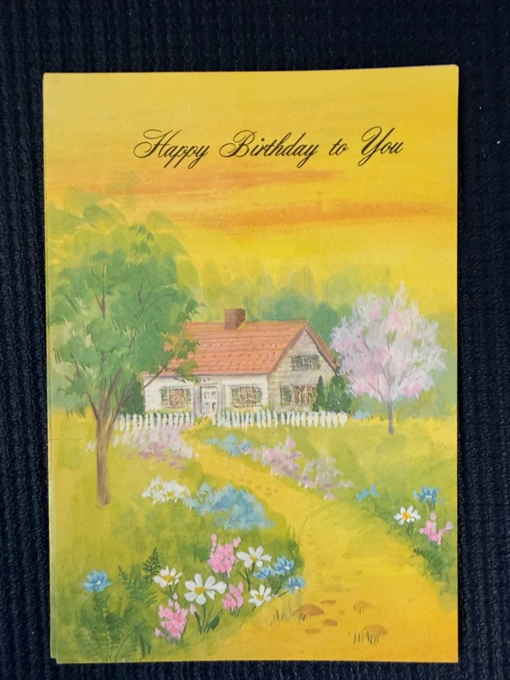 Vintage Pastel Scenic Greeting Cards - All Occasion Lot of 9